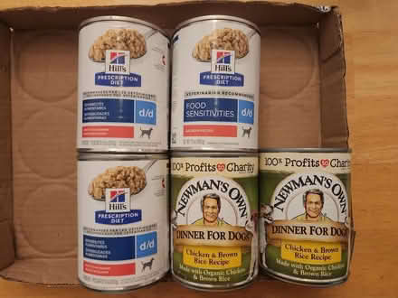 Photo of free 5 cans dog food 13oz (Shoreline) #1