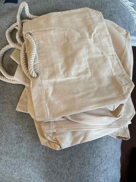 Photo of free 7 burlap craft bags (North Augusta) #1