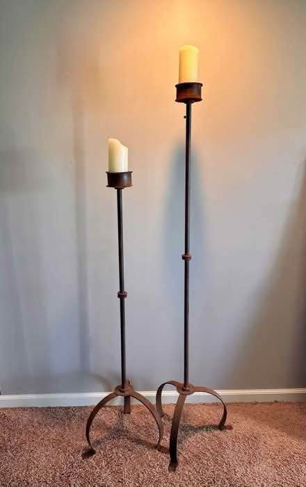 Photo of free Iron Candle Holders (Burien -North) #1