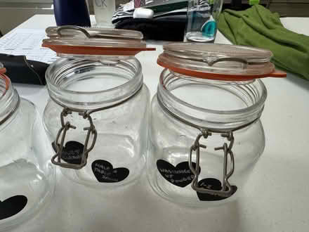 Photo of free 6 x 1 litre Kilner Jars (Peasedown St John) #3