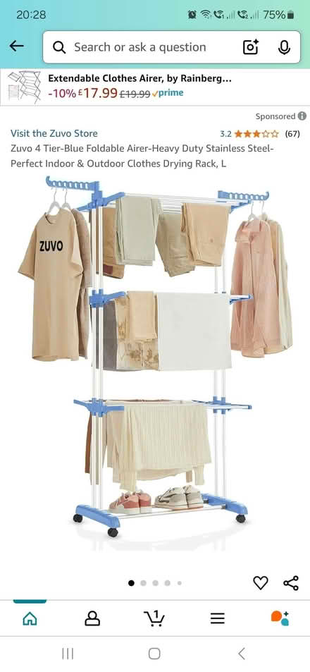 Photo of free Clothes dryer/airer (The Fens TS25) #3