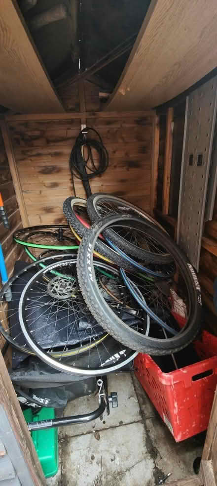 Photo of free Bicycle wheels (M7 Salford) #1