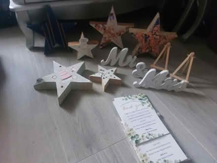 Photo of free Wooden shaped stars/wedding decor (Huyton L36) #1