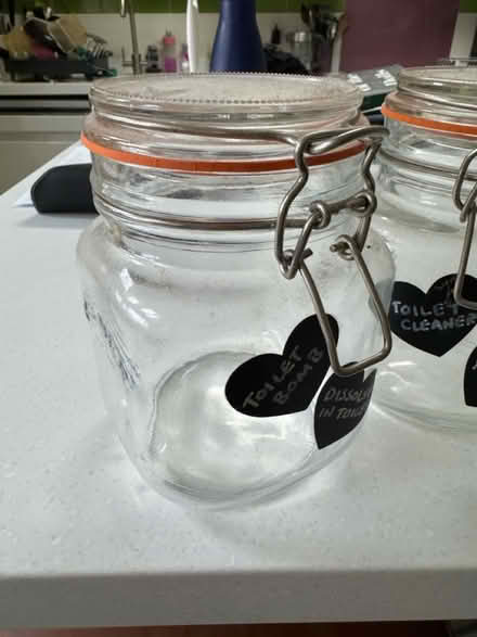 Photo of free 6 x 1 litre Kilner Jars (Peasedown St John) #2