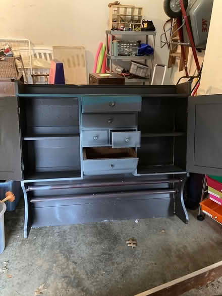 Photo of free Desk with storage (Lenexa- Shawnee Mission Park) #3