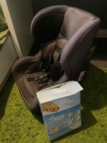 Photo of free Car seat and baby monitor (Manchester M9) #1