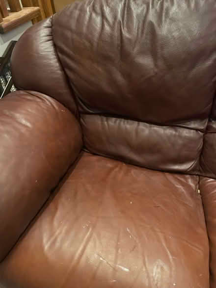 Photo of free Leather couch set (Phoenix) #2