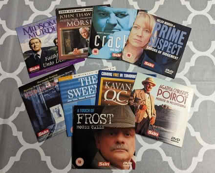 Photo of free DVDs of TV crime shows (Malvern Link Top WR14) #1