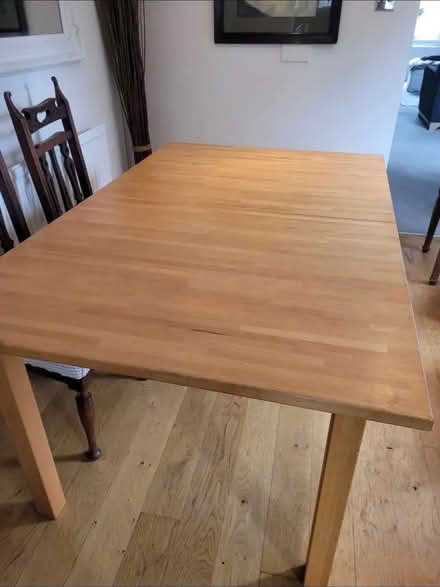 Photo of free Solid beech dining table (RH12) #2