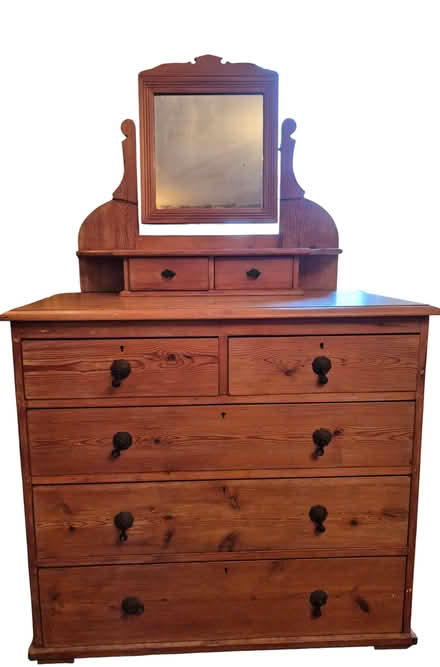 Photo of free Large Chest of Drawers with Mirror (Freshford BA2) #1