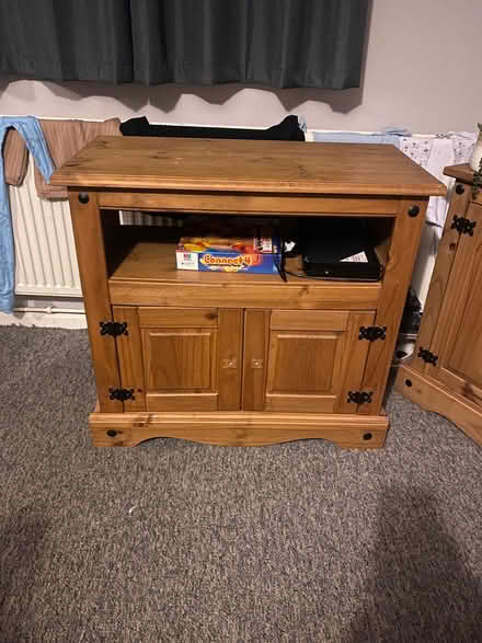 Photo of free Mexican pine tv unit (Southdown) #1