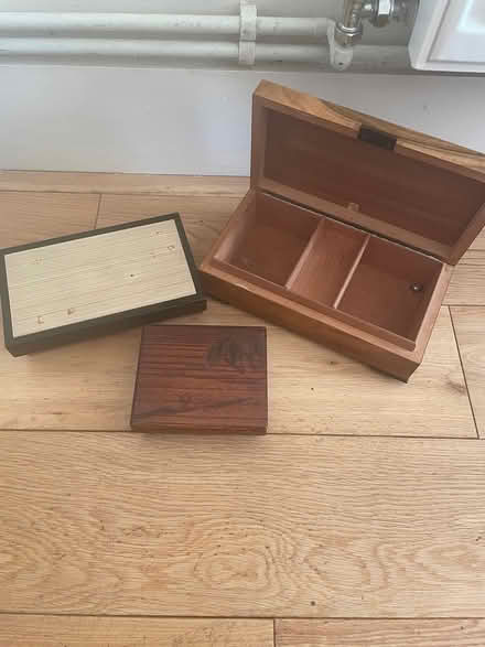 Photo of free 3 wooden boxes (ME13) #3