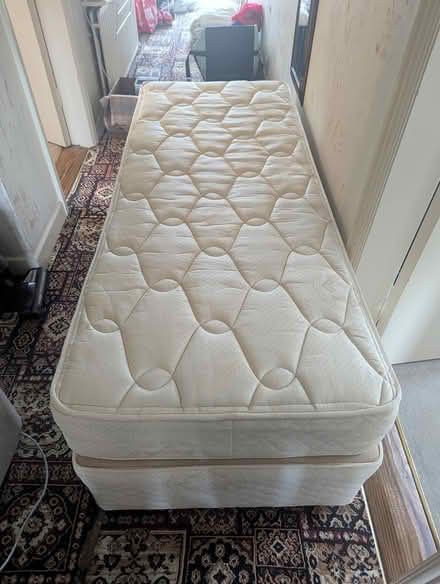 Photo of free Single Divan bed with mattress (Deansgrange, dublin) #2