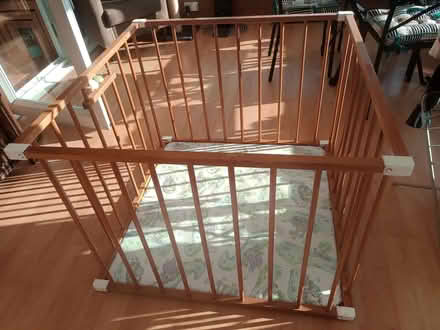 Photo of free wooden play-pen (Henlow SG16) #3