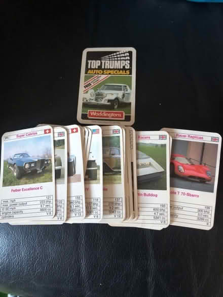 Photo of free Top Trumps Auto Specials cards (Westbury BA13) #1