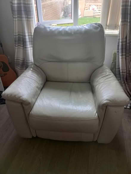 Photo of free Cream electric recliner chair (Port Talbot) #1