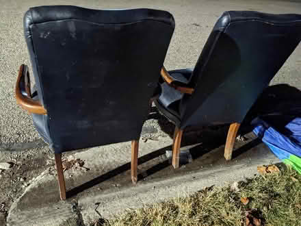 Photo of free Curb alert: Two chairs (S of Ypsi) #2