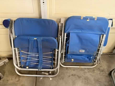 Photo of free Beach chairs (Campbell) #3