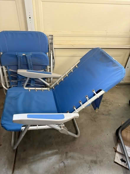 Photo of free Beach chairs (Campbell) #2