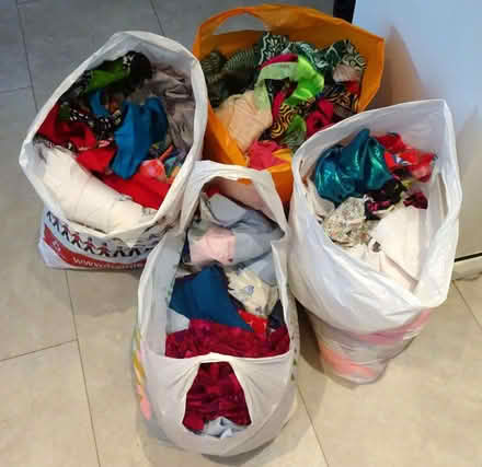 Photo of free Bags of fabric scraps (Upper Radley OX14) #1