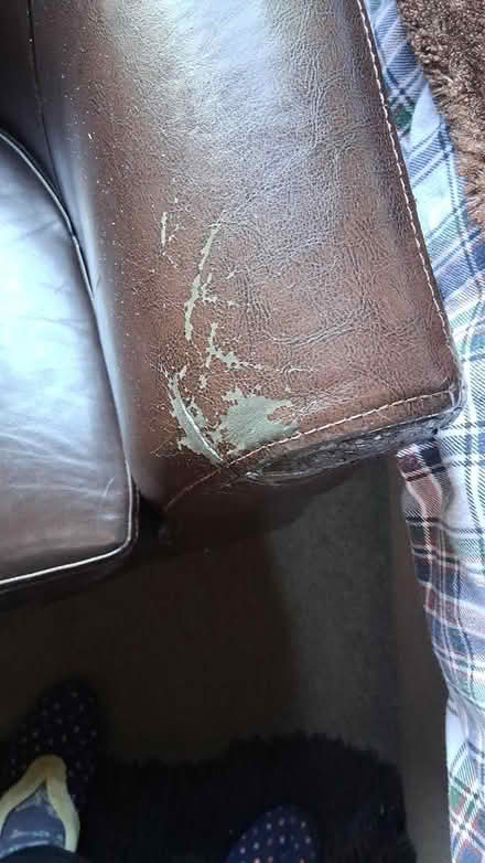 Photo of free Faux leather tub chair (Edinburgh EH10 Buckstone) #2