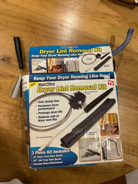 Photo of free Dryer vent lint removal kit (NW Evanston) #1