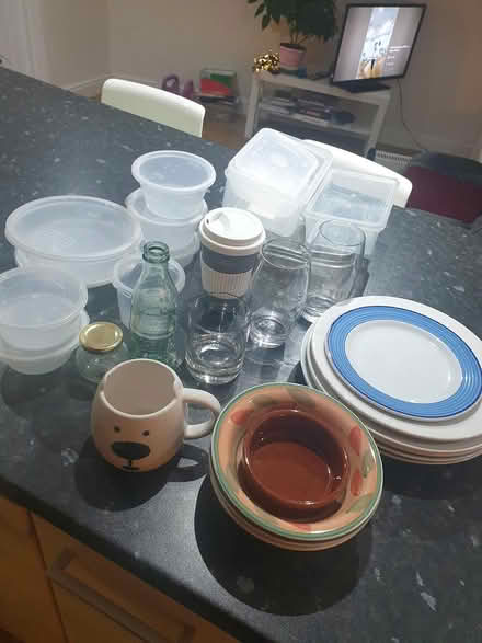 Photo of free Kitchen plates / bowls /glasses etc (Moortown LS17) #1