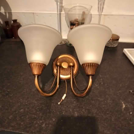 Photo of free Three light fittings (Thornley DH6) #2