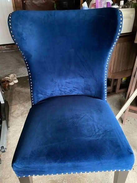 Photo of free Royal blue dining chair (Gatley SK8) #2