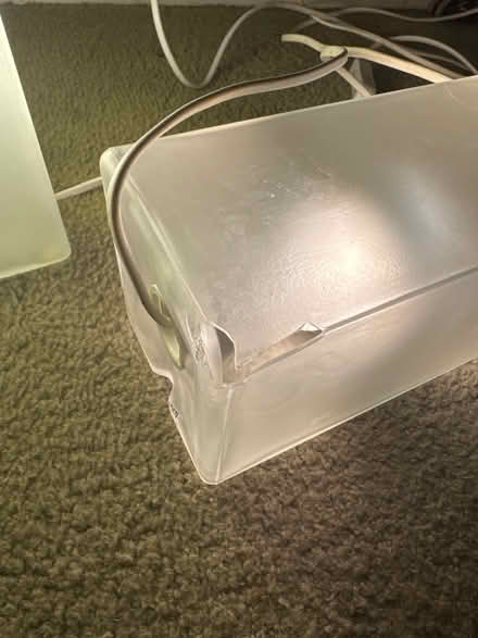 Photo of free Ikea glass lamps (HP16) #3