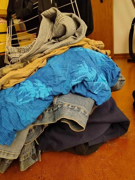 Photo of free Men's clothing, mostly L/XL (Near Tenney Park) #1