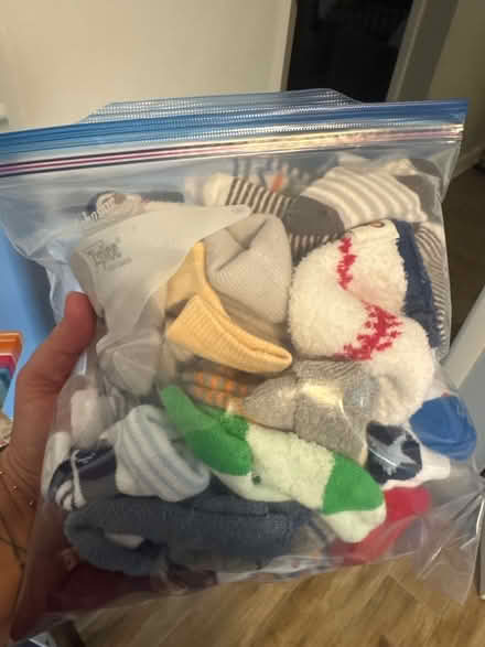 Photo of free Baby Boy Socks Size 0-6 mos (Casselberry) #1