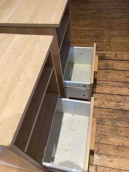 Photo of free Two well loved bedside shelf/drawers (Leith EH6) #1