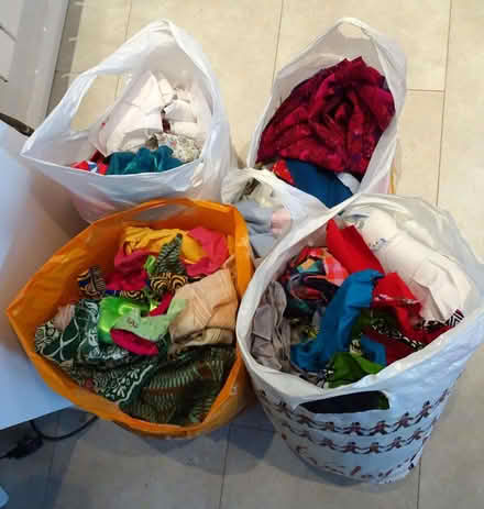 Photo of free Bags of fabric scraps (Upper Radley OX14) #2