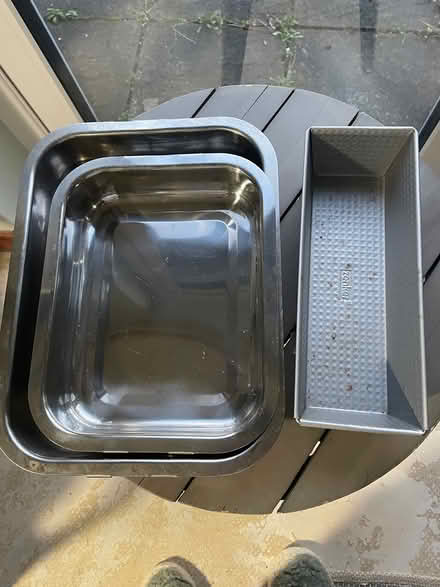 Photo of free 2 x Roasting Tins & Loaf Tin (Primrose Hill, Tower) #1