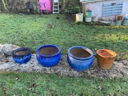 Photo of free Collection of garden pots (Cherhill SN11) #2