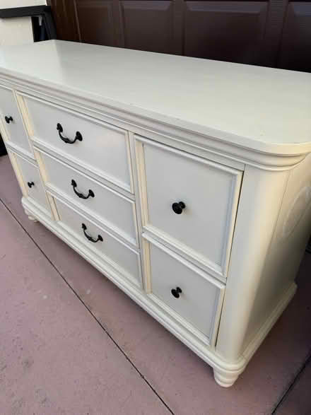 Photo of free Large 7 Drawer Dresser Cream (Tustin Ranch) #2