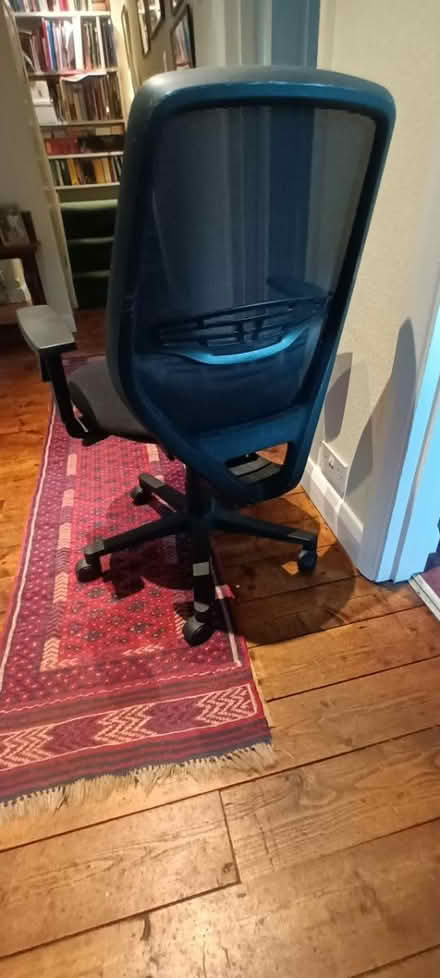 Photo of free Black office chair (West Malling) #3