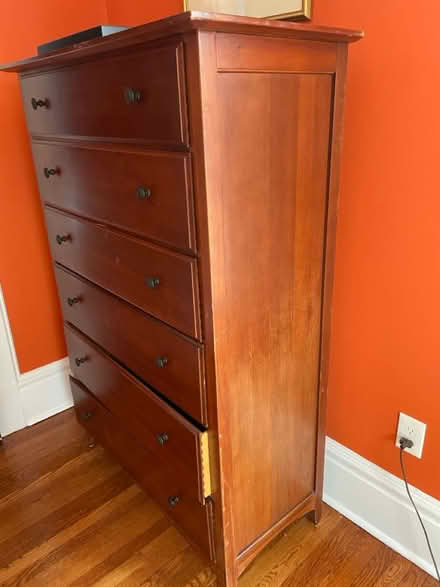 Photo of free Tall chest of drawers (Madison, NJ) #2