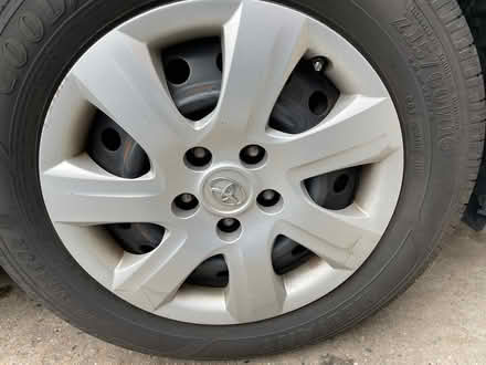 Photo of hubcap for Toyota Camry 2011 (Metro diner-DE/Wawa Elkton RD) #1