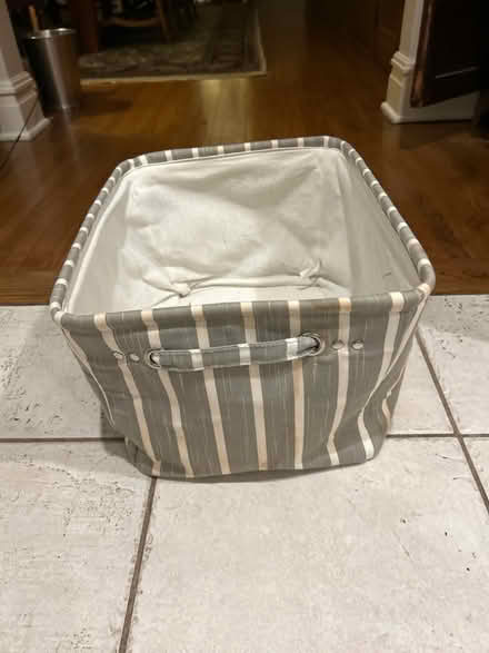 Photo of free Soft cloth storage container (NW Evanston) #2