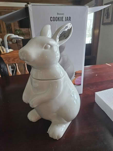 Photo of free Rabbit cookie jar (Burton, Mi) #2