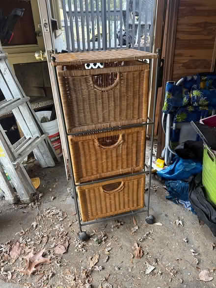 Photo of free Iron and straw storage unit (07758) #1