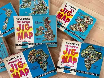 Photo of free 7 Vintage Jigmap jigsaws (Bramhall SK7) #3