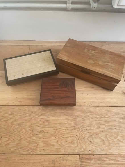 Photo of free 3 wooden boxes (ME13) #2