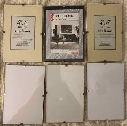 Photo of free Six 10 x 15 cm clip frames (Chorleywood WD3) #1
