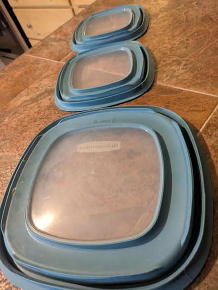 Photo of free Plastic container lids (West, Central Fort Collins) #1