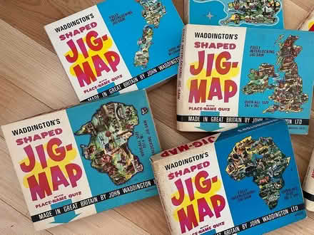 Photo of free 7 Vintage Jigmap jigsaws (Bramhall SK7) #2