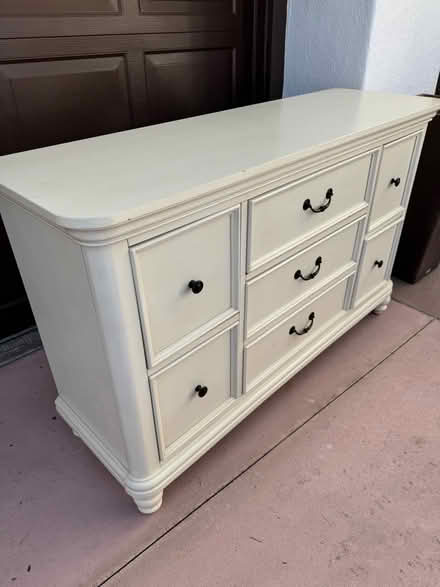 Photo of free Large 7 Drawer Dresser Cream (Tustin Ranch) #1