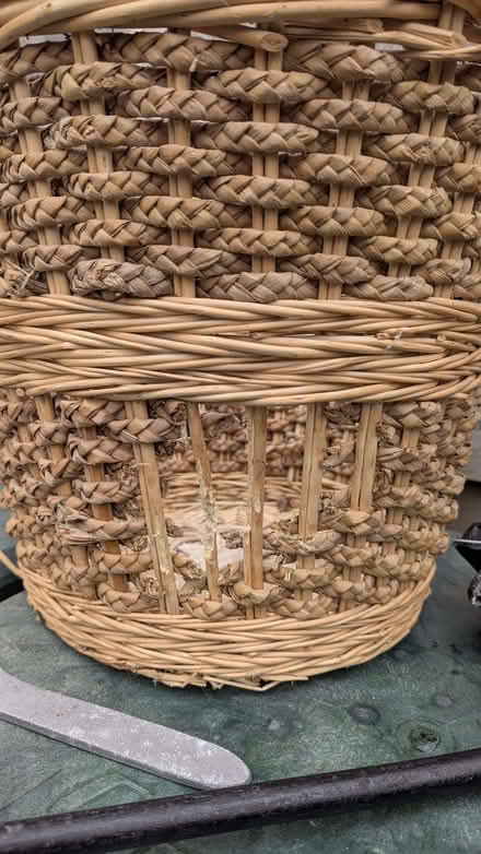 Photo of free Wicker log basket and fire tools (Muirton PH1) #2